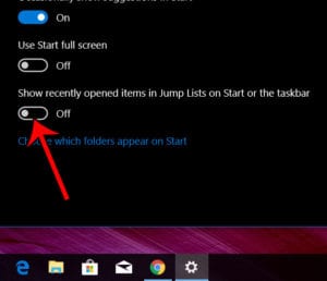 Windows 10 - How to Hide Most Visited Chrome Links When Right-Clicking