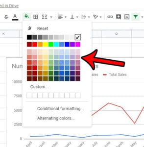 How to Add Color to a Column in Google Sheets