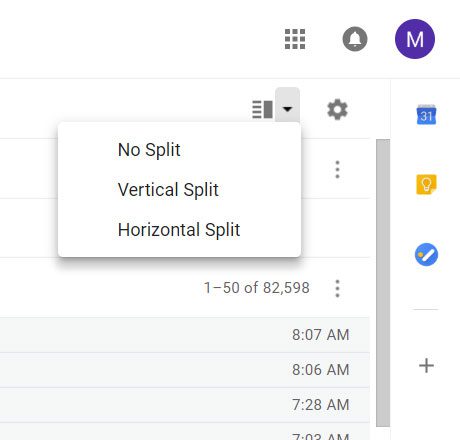 how to add a preview panel in gmail