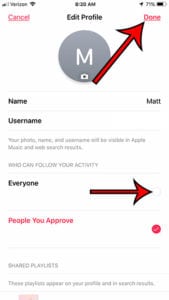 How to Make Your Apple Music Profile Private or Public