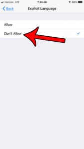 How to Disable Explicit Language for Siri on an iPhone