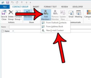 How to Create a Distribution List in Outlook 2013