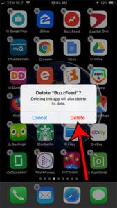 How to Delete an App on an iPhone 7