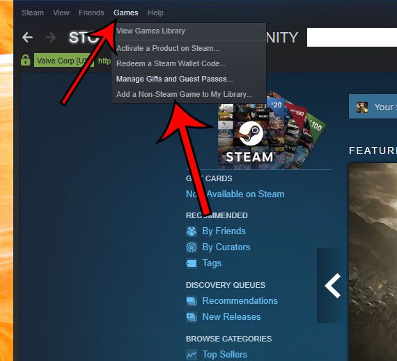 How to add non-Steam games to Steam