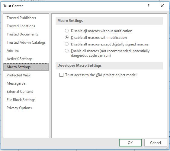 how to enable macros in excel