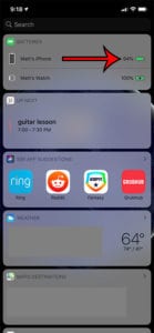 How to Show Battery Percentage on iPhone 11