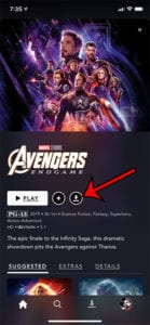 How to Download a Movie in Disney Plus on an iPhone