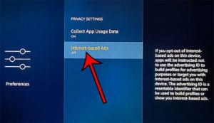 How to Turn Off Interest Based Ads on the Amazon Fire Stick