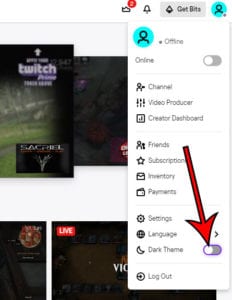 How to Enable or Disable Twitch Dark Mode on Chrome Desktop