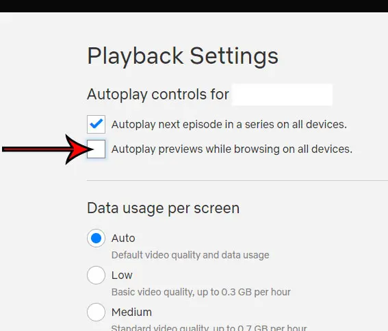how to turn off Netflix preview autoplay on Amazon Fie Stick