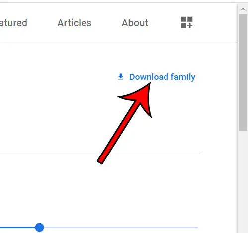 download the font
