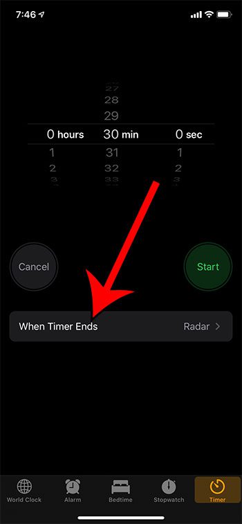 sleep timer iPhone guide