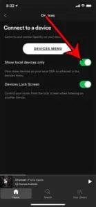 How to Only Show Local Devices in the iPhone Spotify Devices Menu