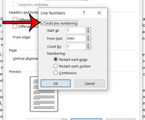 How to Add Line Numbers in Microsoft Word for Office 365