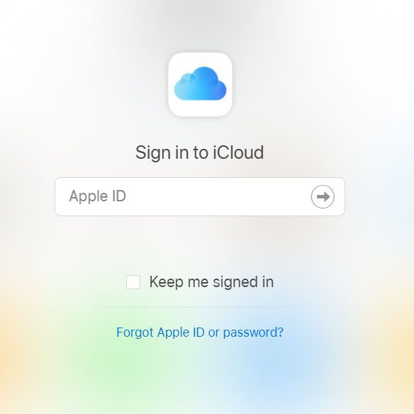 sign into iCloud on your computer
