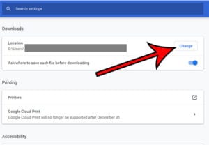 How To Change Your Download Folder in Google Chrome