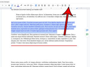 how to clear formatting in Google Docs
