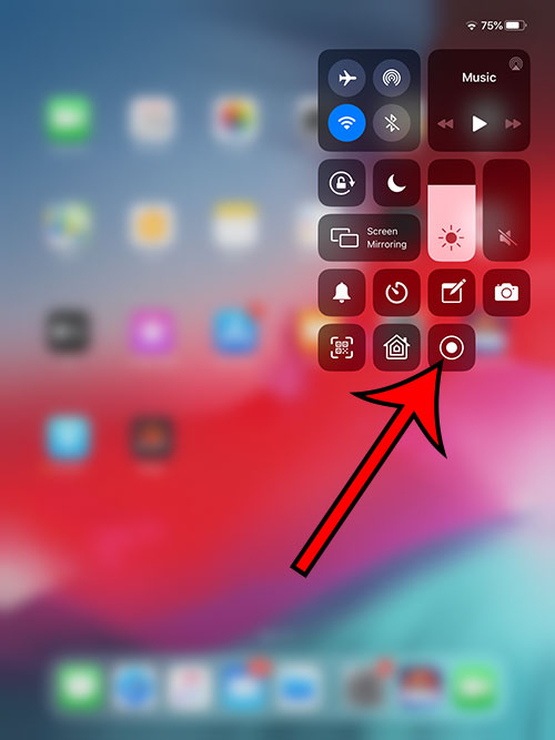 how to screen record on ipad 6th gen