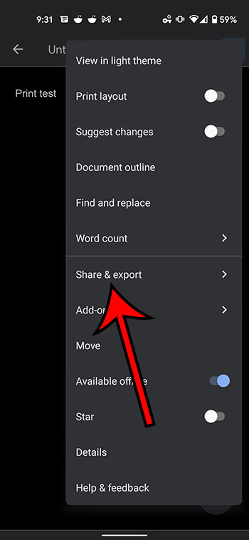how to print from Google Docs on iPhone and Android