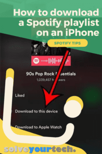 How to Save a Playlist on Spotify on an iPhone 11