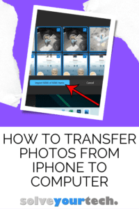 how to transfer photos from iPhone to computer