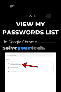 How to View Saved Passwords in Google Chrome (3 Methods)