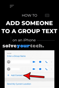 How to Add Person to Group Text iPhone Guide (6 Easy Steps)