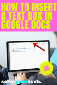 how to insert a text box in Google Docs