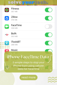 How to FaceTime on WiFi Only on an iPhone