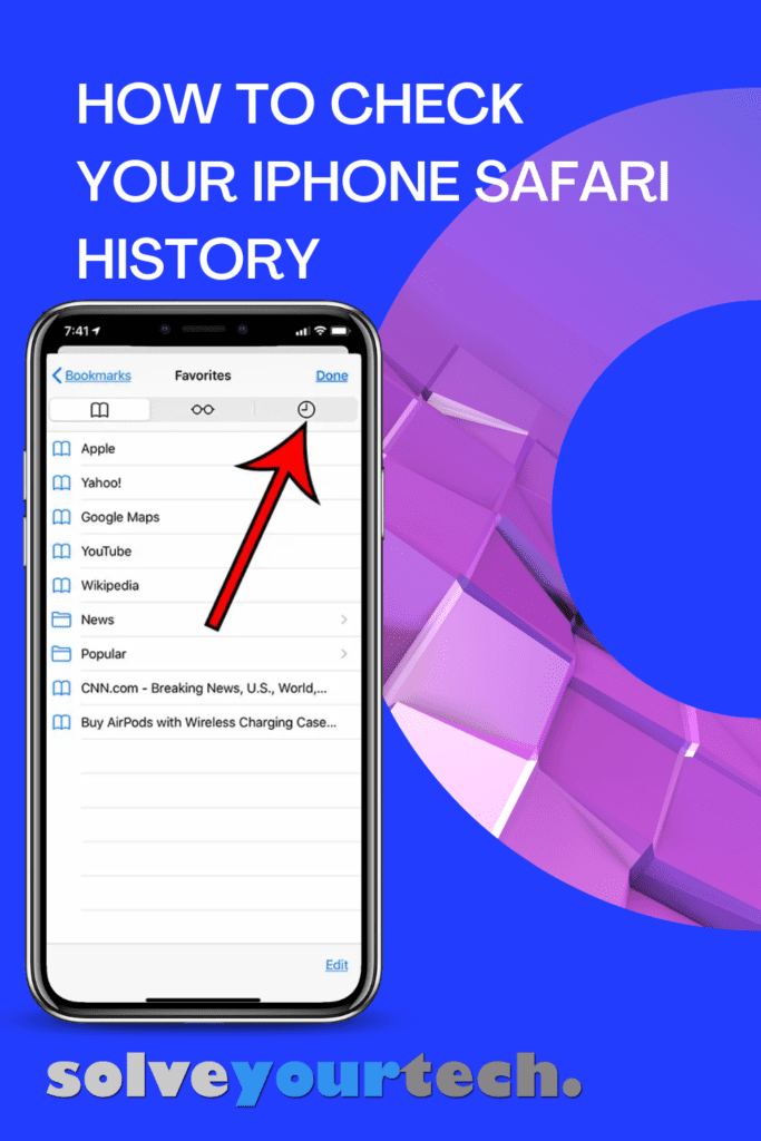 How to Check Your Safari History on an iPhone
