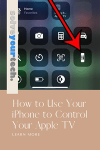 how to use the iPhone Apple TV Remote App