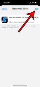 how to add a Safari link to your Home screen on an iPhone 13