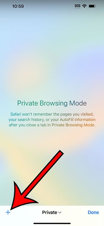 how to do private browsing on iPhone 14