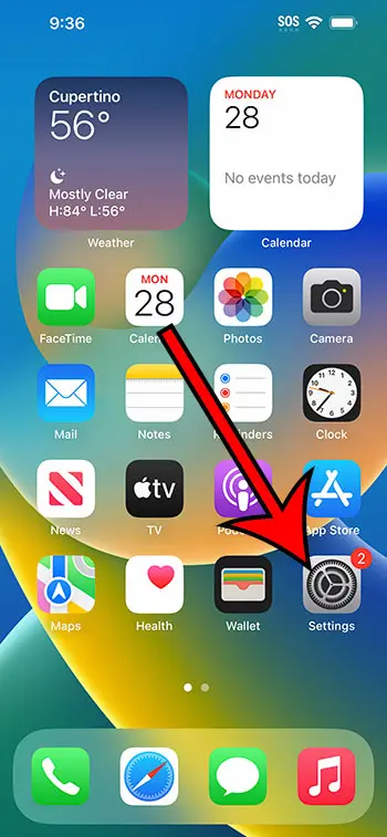 Как разблокировать контакт на iPhone 14 1 открыть настройки