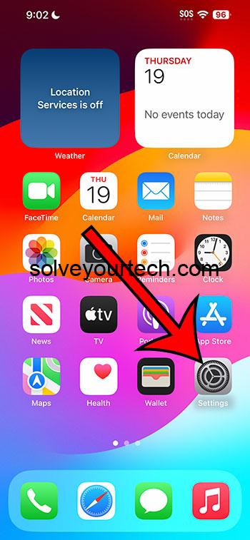 iOS 17 – Как разрешить использование файлов cookie iPhone Safari 1 открыть настройки