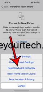 Is There a Way to Reset the iPhone Keyboard Dictionary?