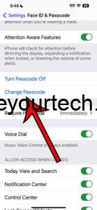 How to Change Password on iPhone