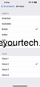 How to Change Siri Voice on iPhone 15