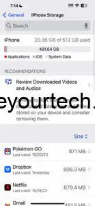 How to Check iPhone Storage