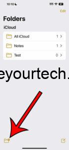 How to Create a New Notes Folder on iPhone 14