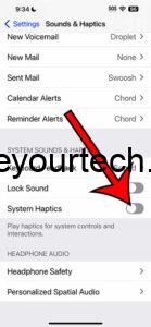 How to Turn Off System Haptics on iPhone 15