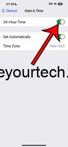 24 Hour Clock on iPhone: Mastering iOS 17 Settings
