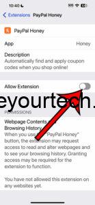 How to Disable a Safari Extension on an iPhone in iOS 17