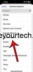 iOS 17 - How to Add Spanish Keyboard on iPhone