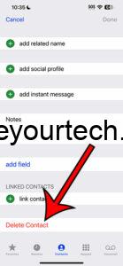 3 Ways to Delete Contacts on an iPhone in iOS 17