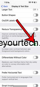 iOS 17 - How to Increase Contrast on iPhone