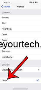 iOS 17 How to Turn Off Text Message Vibration on iPhone