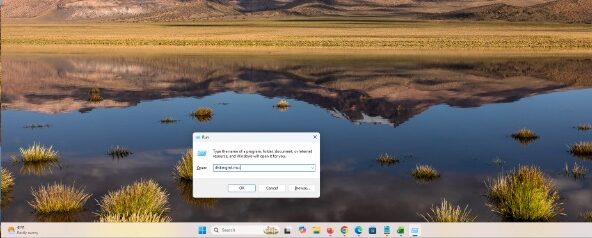 How to Open Disk Management in Windows 11: A Step-by-Step Guide 3 Windows 11 Run dialog with diskmgmt.msc command