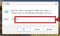 How to Open Control Panel in Windows 11: A Step-by-Step Guide 2 Opening Control Panel with the control command in Windows 11 Run