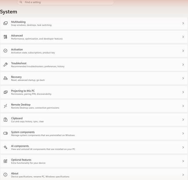 How to Tell if I Have Windows 10 or 11 1 About option at the bottom of the System page in Windows 11 Settings